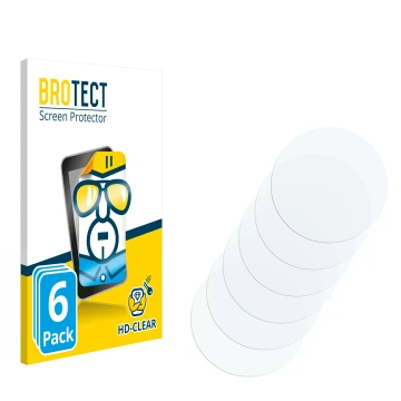 Front side of a product packaging with the brand logo BROTECT. Next to it is the corresponding screen protector.