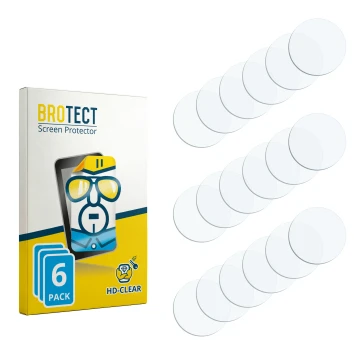Front side of a product packaging with the brand logo BROTECT. Next to it is the corresponding screen protector.