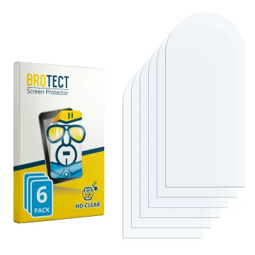 Front side of a product packaging with the brand logo BROTECT. Next to it is the corresponding screen protector.