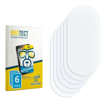 Front side of a product packaging with the brand logo BROTECT. Next to it is the corresponding screen protector.