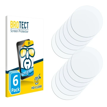 Front side of a product packaging with the brand logo BROTECT. Next to it is the corresponding screen protector.