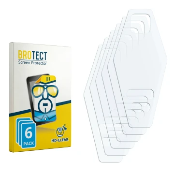 Front side of a product packaging with the brand logo BROTECT. Next to it is the corresponding screen protector.