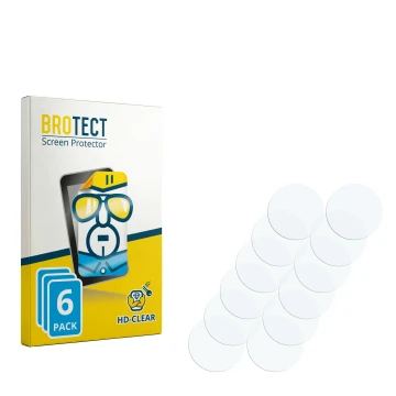 Front side of a product packaging with the brand logo BROTECT. Next to it is the corresponding screen protector.