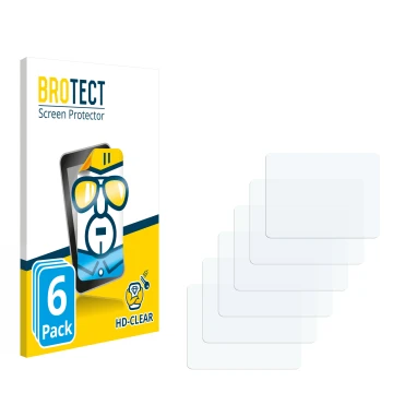 Front side of a product packaging with the brand logo BROTECT. Next to it is the corresponding screen protector.