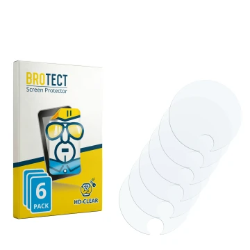 Front side of a product packaging with the brand logo BROTECT. Next to it is the corresponding screen protector.