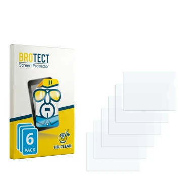 Front side of a product packaging with the brand logo BROTECT. Next to it is the corresponding screen protector.