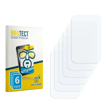 Front side of a product packaging with the brand logo BROTECT. Next to it is the corresponding screen protector.