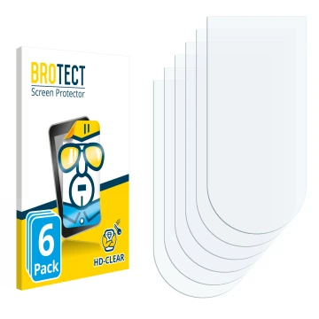 Front side of a product packaging with the brand logo BROTECT. Next to it is the corresponding screen protector.