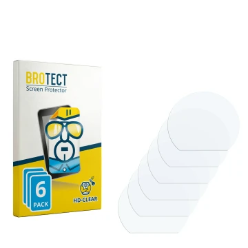 Front side of a product packaging with the brand logo BROTECT. Next to it is the corresponding screen protector.