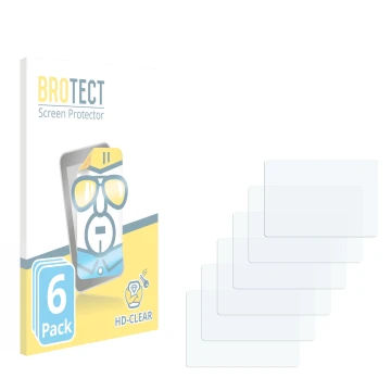 Front side of a product packaging with the brand logo BROTECT. Next to it is the corresponding screen protector.