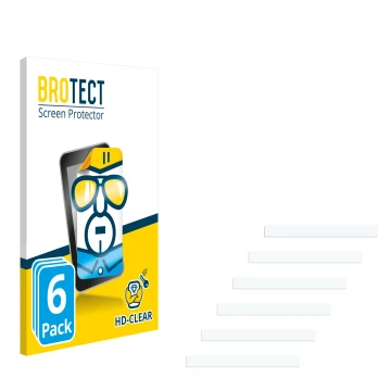 Front side of a product packaging with the brand logo BROTECT. Next to it is the corresponding screen protector.