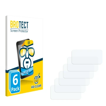 Front side of a product packaging with the brand logo BROTECT. Next to it is the corresponding screen protector.