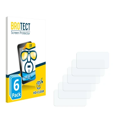 Front side of a product packaging with the brand logo BROTECT. Next to it is the corresponding screen protector.