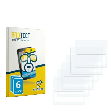 Front side of a product packaging with the brand logo BROTECT. Next to it is the corresponding screen protector.