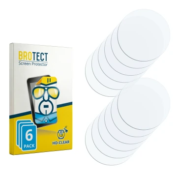 Front side of a product packaging with the brand logo BROTECT. Next to it is the corresponding screen protector.