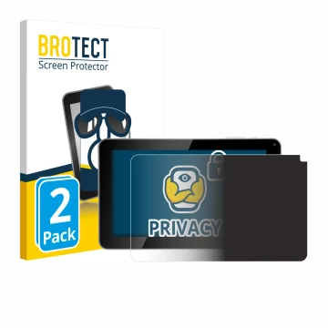 Front side of a product packaging with the brand logo BROTECT. Next to it is the device Kliver Klipad 9