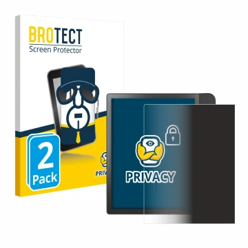 Front side of a product packaging with the brand logo BROTECT. Next to it is the device Tolino Epos 2 shown with the correspon