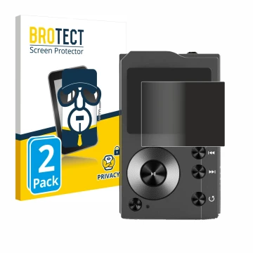 Front side of a product packaging with the brand logo BROTECT. Next to it is the device Surfans F20 shown with the correspondi