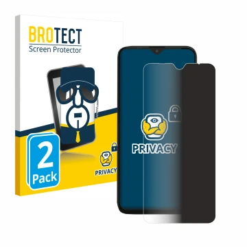 Front side of a product packaging with the brand logo BROTECT. Next to it is the device Gigaset GS4 shown with the correspondi