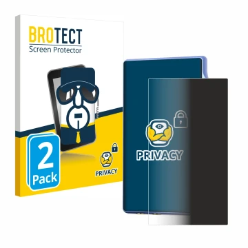 Front side of a product packaging with the brand logo BROTECT. Next to it is the device iBasso DX170 shown with the correspond