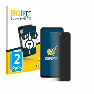 Front side of a product packaging with the brand logo BROTECT. Next to it is the device HTC U23 shown with the corresponding s