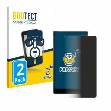 Front side of a product packaging with the brand logo BROTECT. Next to it is the device innioasis G1-80G shown with the corres