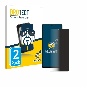 Front side of a product packaging with the brand logo BROTECT. Next to it is the device Xiaomi 11T 5G shown with the correspon