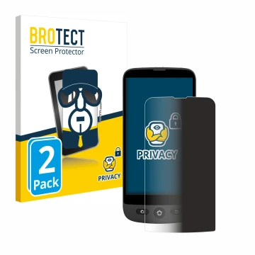 Front side of a product packaging with the brand logo BROTECT. Next to it is the device Swissvoice S510-C shown with the corre