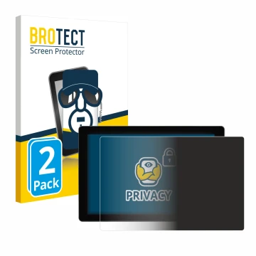Front side of a product packaging with the brand logo BROTECT. Next to it is the device SmallHD Indie 7 shown with the corresp