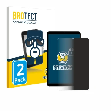 Front side of a product packaging with the brand logo BROTECT. Next to it is the device Alldocube iPlay 60 Mini Pro shown with