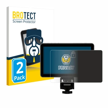 Front side of a product packaging with the brand logo BROTECT. Next to it is the device Rollei Viltrox DC-X2 6
