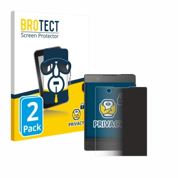 Front side of a product packaging with the brand logo BROTECT. Next to it is the device Light Phone 3 shown with the correspon
