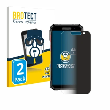 Front side of a product packaging with the brand logo BROTECT. Next to it is the device Soyes S10 Max shown with the correspon