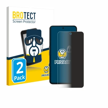 Front side of a product packaging with the brand logo BROTECT. Next to it is the device Nothing Phone (3a) Pro shown with the 
