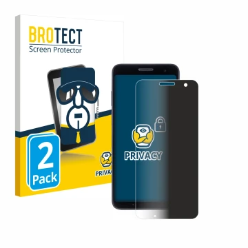Front side of a product packaging with the brand logo BROTECT. Next to it is the device Honeywell CT37 shown with the correspo