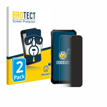 Front side of a product packaging with the brand logo BROTECT. Next to it is the device Hammer Iron Va shown with the correspo