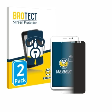Front side of a product packaging with the brand logo BROTECT. Next to it is the device Pax CCV Fly A77 shown with the corresp