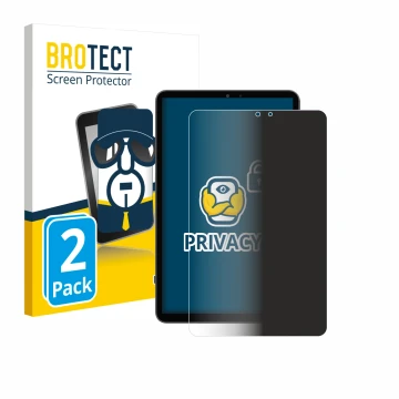 Front side of a product packaging with the brand logo BROTECT. Next to it is the device Alldocube iPlay 70 mini Pro shown with