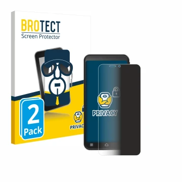 Front side of a product packaging with the brand logo BROTECT. Next to it is the device Emporia Smart ME7 shown with the corre
