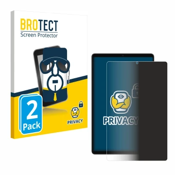 Front side of a product packaging with the brand logo BROTECT. Next to it is the device Alldocube iPlay 70 mini Ultra shown wi