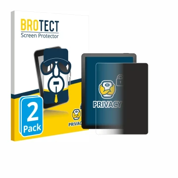 Front side of a product packaging with the brand logo BROTECT. Next to it is the device Bigme B6 Color shown with the correspo