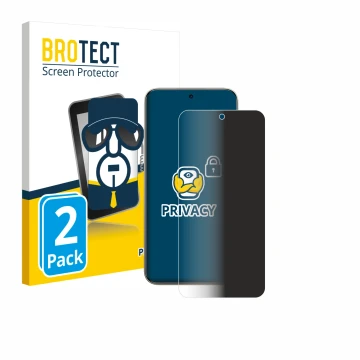 Front side of a product packaging with the brand logo BROTECT. Next to it is the device Xiaomi Redmi Note 15 Pro Plus 5G shown