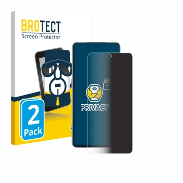 Front side of a product packaging with the brand logo BROTECT. Next to it is the device Oppo Find X8s+ shown with the correspo