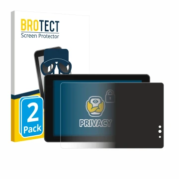 Front side of a product packaging with the brand logo BROTECT. Next to it is the device Lilliput 719/T 7