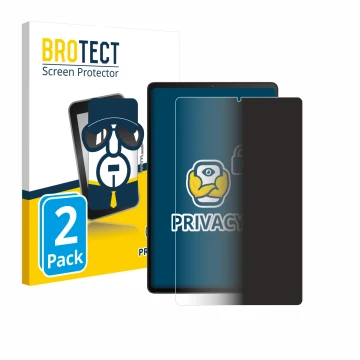 Front side of a product packaging with the brand logo BROTECT. Next to it is the device Xiaomi Black Shark Gaming Tablet shown