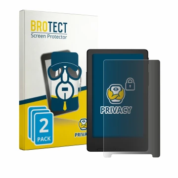 Front side of a product packaging with the brand logo BROTECT. Next to it is the device Xteink X4 Classic (X4 V2) shown with t