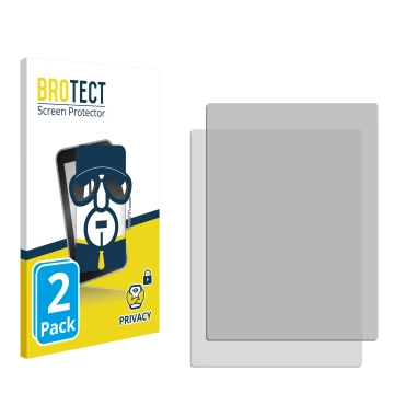 Front side of a product packaging with the brand logo BROTECT. Next to it is the corresponding screen protector.