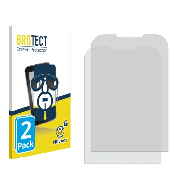 Front side of a product packaging with the brand logo BROTECT. Next to it is the corresponding screen protector.