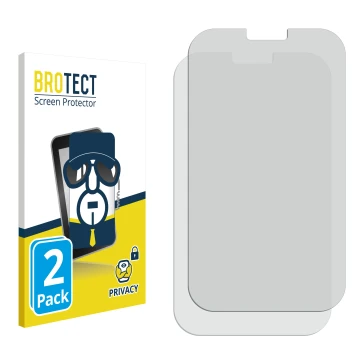 Front side of a product packaging with the brand logo BROTECT. Next to it is the corresponding screen protector.