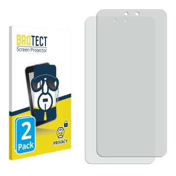 Front side of a product packaging with the brand logo BROTECT. Next to it is the corresponding screen protector.